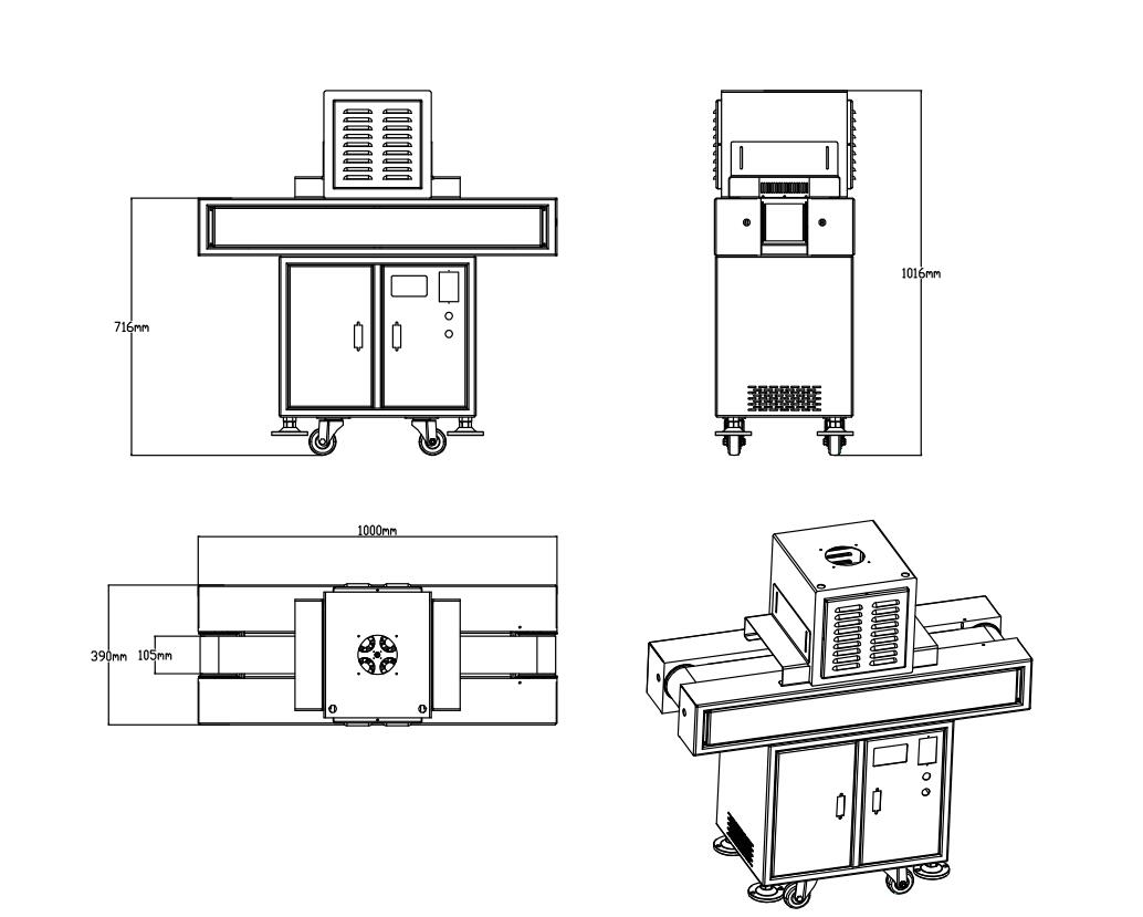 Specification of UV Curing Machine