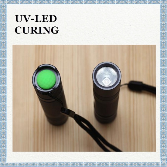 UV führte Taschenlampe 365nm UV-Fluoreszenz-Entdeckung professionelle Taschenlampe