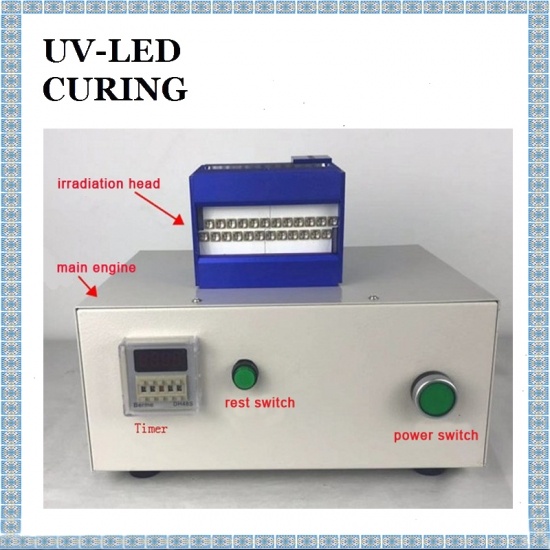 100 * 20mm 365nm UV-LED-Aushärtungssystem zum Aushärten von UV-Leimen