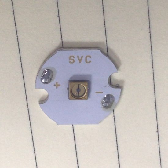 QSC 12mW Sterilisiert UVC-Strahlen UV-Licht-Perlen 60-Grad-Quarz-Glas-Licht 120 Grad-Wohnung Aus Licht