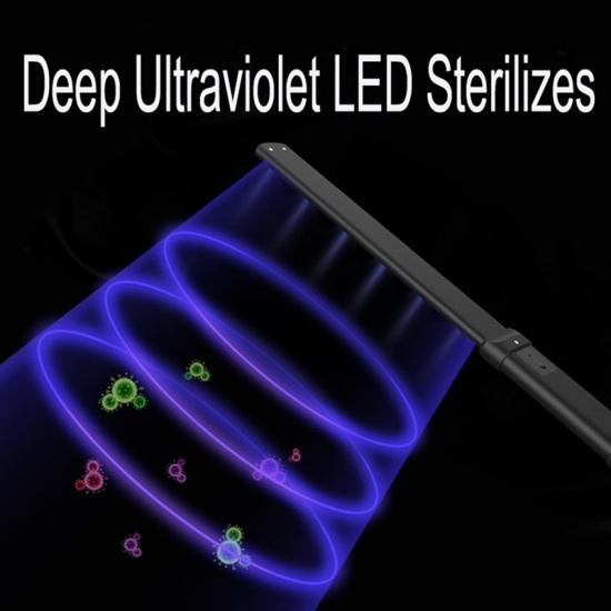 Hand-held Bacteriocidal UVC Keimtötende UV-Lampe UV-Sterilisator für Home-Office-Reise-Desinfektion