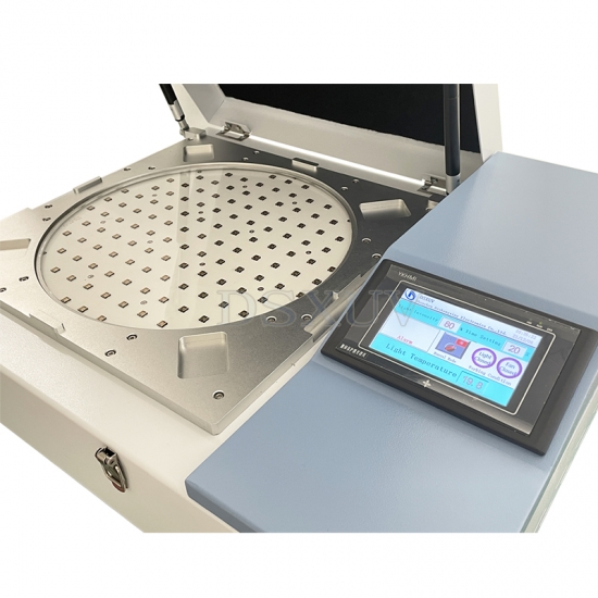12-Zoll-UV-Klebeband UV-Härtungssystem maschinell getrennter UV-Film vom Wafer-Chip
