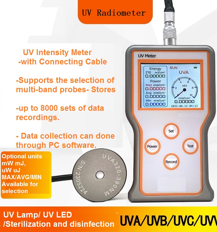 Multiband-Ultraviolett-Bestrahlungsstärkemessgerät