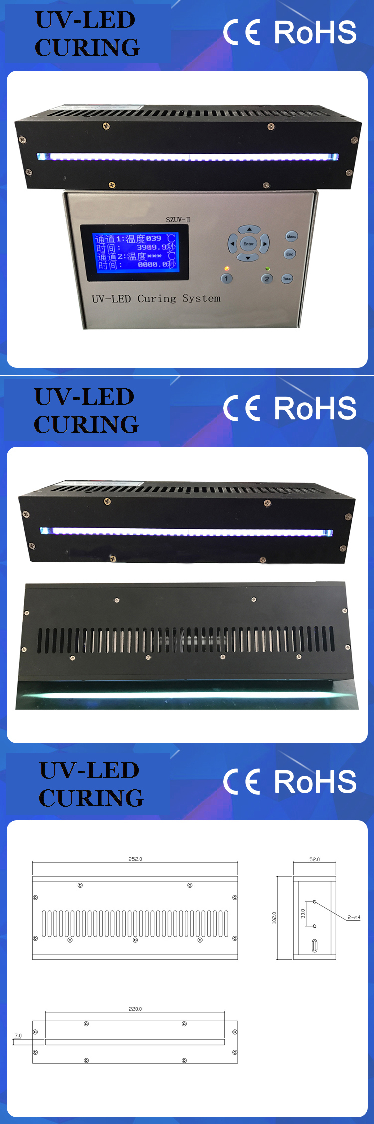 Professional and Effective UV LED Curing Dryer Lamp