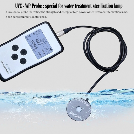 UVC-Unterwasser-Sterilisationslampe UV-Intensitätsmesser