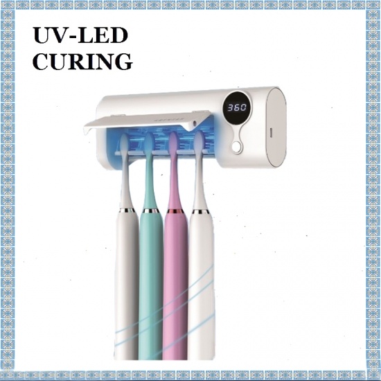 UV-Desinfektor für Zahnbürste Wand-Adsorption Nicht-Perforierte Zahnbürste UV-Desinfektion-Box
