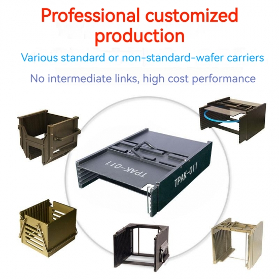 8-Zoll-Wafer-Kassettenverarbeitung, Silizium-Wafer-Korb, Wafer-Box